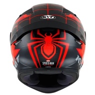 KYT Safety Helmet TT-COURSE Marvel Co-Branded Spiderman Black TTC Glasses Groove