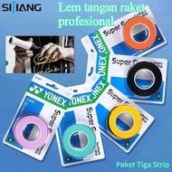 SIJIANG Badminton Racket Grip AC102C Badminton Grip Tennis Grip 1 Pack Contains 3 pcs