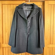 G2 Black Label Black Wool & Cashmere Coat 黑色羊毛大衣