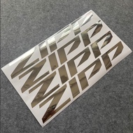 ZIPP-Super-9-Tubeless Disc Road Bike Closed Wheel Set LOGO Sticker Color Change Cake Timing