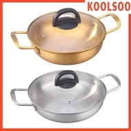 [Koolsoo] Instant Noodle Pot Seafood Troop Pot Traditional Ramen Pot for Pasta Soup