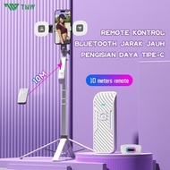 TNW S30 Tongsis hp Selfie Stick Bluetooth 3in1 Tongsis Tripod