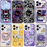 Pokemon Gengar Phone Case For Samsung Galaxy S23 S24 FE S23 S24 S25 S22 Plus Ultra S24 FE S22+ S23+ 