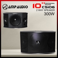 AmpAudio CS-106 10 Inch Karaoke Speaker | 300W Power | 10 Inch Woofer (Pair)