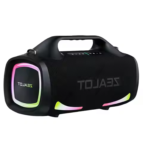 Zealot S79 100W Wireless speaker, Outdoor Portable Subwoofer Speaker, Hifi Sound quality,Dual Pairin