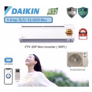 Daikin 1.5hp non inverter smart series [WIFI] with free installation