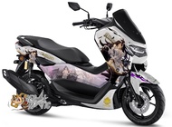 Decal stiker Full body Motor Yamaha Old Nmax 2015-2019  New Nmax 2020 2021 2022 Anime Overlord