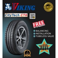 NEW VIKING CITYTECH CT6 175/65R14 NEW TYRE TIRES TAYAR BARU RIM 14 AXIA MYVI VIOS ONLINE FREE INSTALLATION BATU PAHAT BP CT5