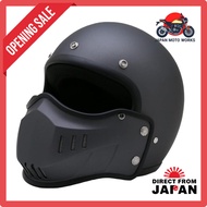NEORIDERS FX3 Jet Helmet - Matte Gray - Custom Mask Set - Available in XXL and XL Sizes - Fits 61-64