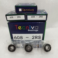 Ball Bearing 608 2RS Tecniva Bering Laker Laher 608 2RS Size 8