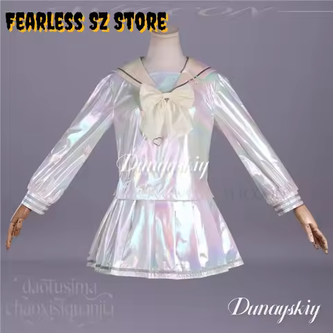 Anime Movie NEEDY OVERDOSE Cosplay Kangel OMGkawaiiAngel 코스프레 Jirai Kei Styles Laser JK Dress Y2K Fa