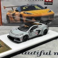 Fine Model 1:64 LB Corvette C8 Corvette Alloy Car Model