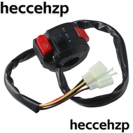 HECCEHZP Left Light Starter Switch, Handlebar:22mm/7/8" Plastic Handlebar Switch Assembly Replacement, Wire Length:530mm/20.86inch 2+6-pin Female plug 3 function Switch