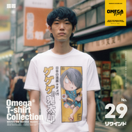 เสื้อยืดคอกลม คิทาโร่ Omega Manga 29