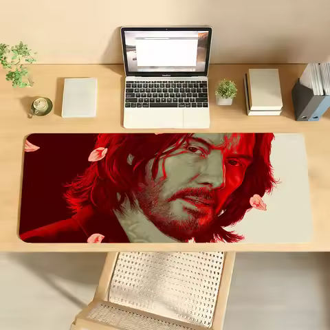 Movie J-John Wick Mouse Pad Computer Laptop Rubber Non-slip Mouse Mat Mousepad Gamers Decoracion Des