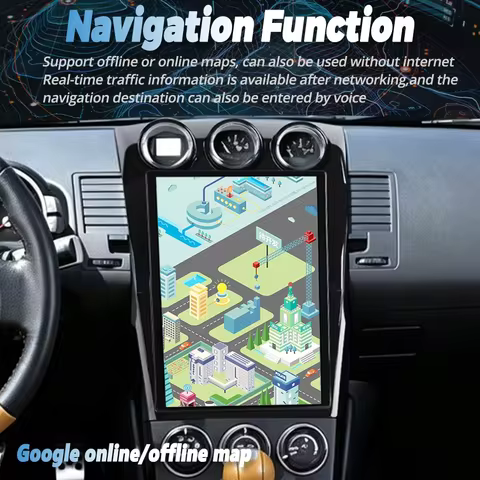Carplay Mirror Link Android Auto Touch Screen GPS Navigation Car Radio Multimedia Head Unit For Niss