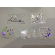 Sticker hologram BTS Jin - Reflective Sticker