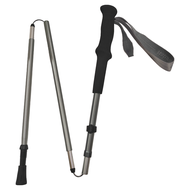Naturehike 輕風Pro全鋁四節摺疊登山杖  130cm  深空灰  1支