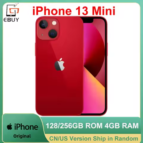 5.4" Unlocked Original Apple iPhone 13 Mini 128GB 256GB ROM 4GB RAM A15 Bionic IOS Face ID NFC 5G iP