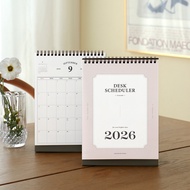 2026 Desk Scheduler Calendar-Work Schedule Authentic License ICONIC 2026 Desk Calendar