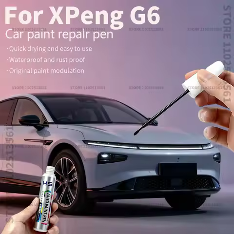 For XPeng G6 Car Paint Repair Pen Touch Up Scratch Remover DIY Auto Accessories Black 111 Blue 125 O
