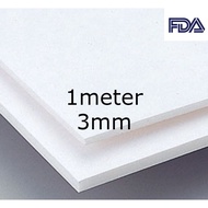 3mm Maxx-Flon PTFE Sheet White Sheet(100% Virgin PTFE) FDA