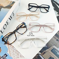 Women's Glasses, Square Glasses, Thick Glasses, Minus Glasses, Frame CODE:5726