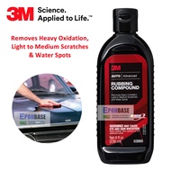 03900 3M Auto Care Rubbing Compound 236ml, Oxidation Scratch Water Spots Removal