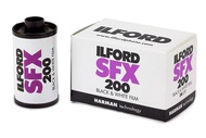 ฟิล์มขาวดำ ILFORD SFX 200 35mm 36exp Infrared Film 135-36 black and white infrared film