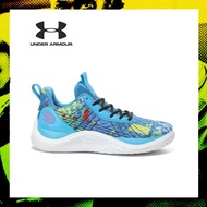 UNDER ARMOUR Curry Flow 10 ผู้ชายรองเท้าบาสเกตบอลรองเท้ากีฬา Unisex Curry Flow 10 'Surprise Party' Bang Bang Basketball Shoes