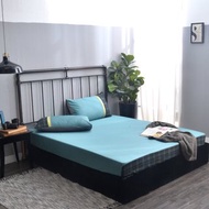 100%精梳美國棉加大雙人床包/里茲/300織