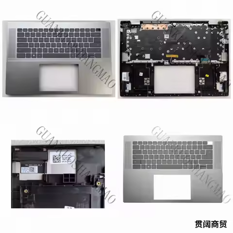 HJY...Suitable for Dell Inspiron 16Pro 5620 5625 Laptop Keyboard Palmrest Upper Case CN-0HJ5PC