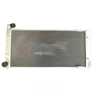 For Volkswagen VW Golf 2/Corrado VR6 Turbo manual 16V G60 VWO2 2Row Aluminum Radiator