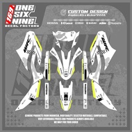 Decal Yamaha Wr 155 Superglossy - White Oneonenine