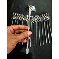 Straight tabla bolt drumRing 16 pcs