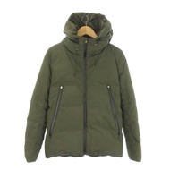 INHERIT Down Jacket khaki Long sleeves green Direct from Japan Secondhand