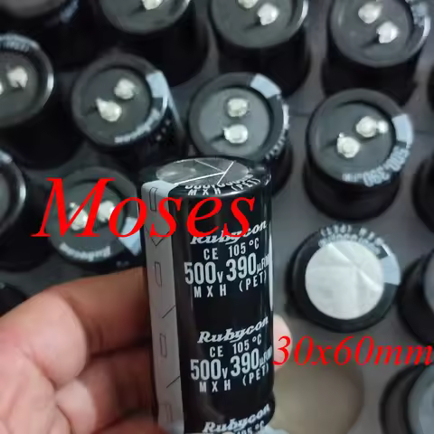 500v 390uf 330uf 30x55mm 35x50mm +/-20% 105C Japan 100% Original New MXH Capacitance Audio Electroly