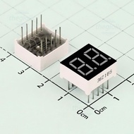 [5 Pieces]- 3621BS 7-Segment LED 0.36inch Red 2 Common Positive Numbers