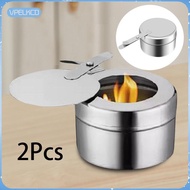 [vpelkcd] 2Pcs Buffet Warmer Warming Trays Heat Fuel Buffet Server Buffet Warmer Fuel Holder for Buf