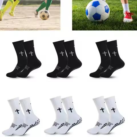 3 Pairs New Outdoor Men Women Sports Football Socks Dispensing Sports Socks Comfortable Outdoor Game