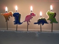A729/生日蠟燭 恐龍蠟燭 動物蠟燭 造型蠟燭