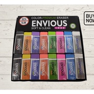 Eraser Envious Premium Colour Soft & Clean Eraser 色彩缤纷橡皮擦 1032