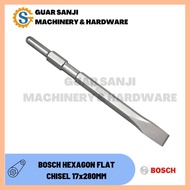 BOSCH HEXAGON FLAT CHISEL 17x280MM
