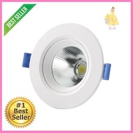 โคมดาวไลท์หน้ากลม 3 นิ้ว LED 5W Daylight EVE LIGHTING รุ่น Ornate 5W DL สีขาว **คุณภาพดี**