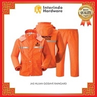 Raingard Raincoat Motorcycle Raincoat Shirt Pants Suit Orange