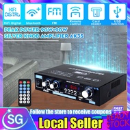 【Ready stock】AK35 800W Bluetooth 5.0 Audio Power Amplifier 2 Channel Stereo Receiver with Remote Con
