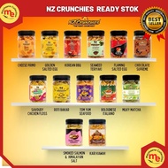 NZ CRUNCHIES SNACKS / POPIA SNACK KUDAP KUDAPAN 6 PERISA HEBAT SALTED EGG CHEESE PRIMO CHICKEN FLOSS