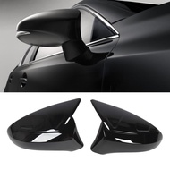 Carbon Fiber Side Mirror Covers  2 Pieces Easy to Use Fit for IS200t IS250 IS350 GS ES Enhance Styli