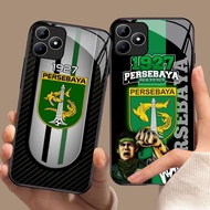 DK-89 Persebaya HD Glass Casing hp Realme 7i C67 C31 C55 C53 C33 C35 C17 GT 6 Narzo N53 50A Prime
