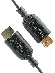 Xpert Gear HDMI to HDMI 2.0 Cable (Type A to Type A), 0.8M / 2.62FT, Premium High Speed HDMI Cable, 40AWG Coaxial, 2.5mm Cable OD, 18Gbps, 4K UHD, HDR10, ARC, CEC, Console, Travel, PC, Monitor, TV